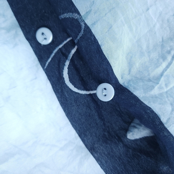 Lapis Blue Boho Onesize Dress - Picture 14 of 16